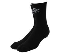 Umbro Mens Pro Tech Logo Socks - Black - Black - 7 UK-12 UK - 77% Polyamide/20% Cotton/3% Elastane