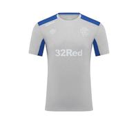 Umbro Mens Pro Training Rangers FC Short-Sleeved Jersey - Microchip/Nautical Blue - XL - Microchip/Nautical Blue - 100% Polyester