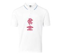Umbro Mens Rangers FC Short-Sleeved Travel Polo Shirt UO2676