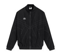Umbro Men's Relaxed Fit Track Jacket in Black | Size: 2XL Umbro Black 2XL