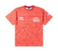 Umbro Mens Roses Aries Football Jersey - Red - M - Red - 100% Polyester