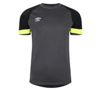 Umbro Mens Short-Sleeved Goalkeeper Jersey - Black/Yellow - Black/Yellow - L