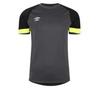 Umbro Mens Short-Sleeved Goalkeeper Jersey - Black/Yellow - Black/Yellow - S