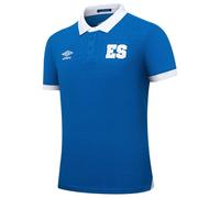 Umbro Men's Soccer El Salvador 2025 Home & Away Jersey - Celebrating Cultural Tradition with Innovative Designs, Home - Blue, Large