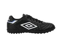 Umbro Mens Speciali Eternal Club Tf Leather Football Boots (Black/White/Royal Blue) - Black & Off-White - Size UK 6