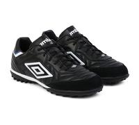 Umbro Mens Speciali Eternal Team Nt Grain Leather Astro Turf Trainers (Black/White/Royal Blue) - Multicolour - Size UK 10.5