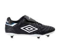 Umbro Mens Speciali Eternal Team Sg Leather Football Boots (Black/White/Royal Blue) - Black & Off-White - Size UK 8.5
