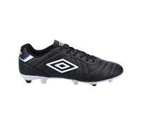 (10 UK, Black/White) Umbro Mens Speciali Liga Leather Football Boots