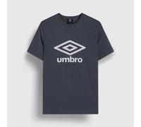 Umbro Mens Stacked Logo T-Shirt - Grisaille - Grisaille - XXL