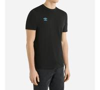 Umbro Mens Stadium T-Shirt - Black/Azure Blue - Black/Azure Blue - L