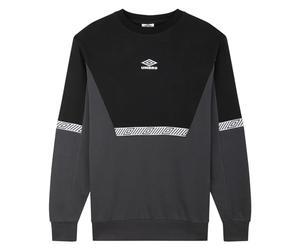 Umbro Mens Style Club Sweater Grey/Black M