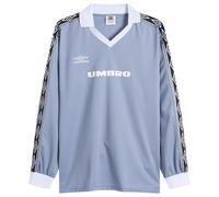 Umbro Men's Taped Long Sleeve Jersey Infinity/Brilliant White
