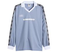 Umbro Men's Taped Long Sleeve Jersey Infinity/Brilliant White Small