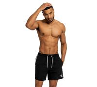 Umbro Mens Taped Swim Shorts (Black) - Size Small