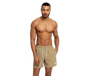 Umbro Mens Taped Swim Shorts (M) (Khaki)