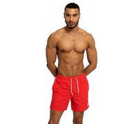Umbro Mens Taped Swim Shorts - Vermillion - S - Vermillion