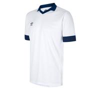 Umbro Mens Tempest Jersey (White/Navy) - Size Medium