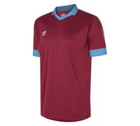 Umbro Mens Tempest Jersey (New Claret/Sky Blue) - Multicolour - Size Small