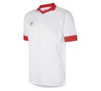 Umbro Mens Tempest Jersey (White/Vermillion) - Multicolour - Size Medium