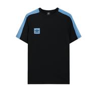 Umbro Mens Terrace T-Shirt - Black/Azure Blue - Black/Azure Blue - M