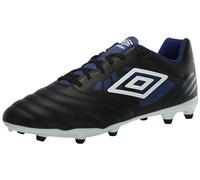 Umbro Men's Tocco 4 League Fg Soccer Cleat, Black/White/Blue, 8.5 UK