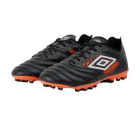 Umbro Mens Tocco Iv Pro Ag Goat Leather Football Boots - Black/White/Dragon Fire - Black/White/Dragon Fire - 9 UK