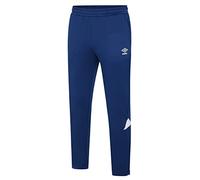 Umbro Mens Total Tapered Training Jogging Bottoms (XXL) (Navy/White)