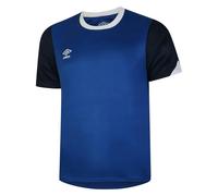 Umbro Mens Total Training Jersey - Royal Blue/Dark Navy/White - Royal Blue/Dark Navy/White - 3XL