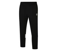 Umbro Mens Total Training Knitted Jogging Bottoms (Black/White) - Size Medium