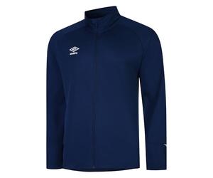 Umbro Mens Total Training Knitted Track Jacket XL Navy/White