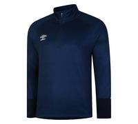 Umbro Mens Total Training Track Jacket - Navy/Dark Navy/White - XXL - Navy/Dark Navy/White - 100% Cotton