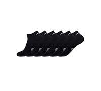 Umbro Men's UMB/AM/TCX6 Sport Socks, Black, 43/46 (Pack of 6)