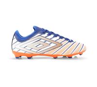 Umbro Mens Velocita Elixir Club FG Football Boots in white orange - Size UK 10