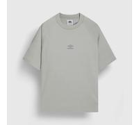 Umbro Mens Washed Crew Neck Boxy T-Shirt - Harbor Mist - Harbor Mist - XS
