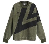 Umbro Men's Washed Diamond Drill Sweat Duffel Bag/Black