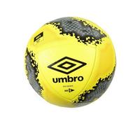 Umbro Neo Swerve Machine Stitched Football, Size 4, Black/Yellow