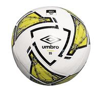 Umbro Neo Swerve Soccer Ball, Size 5, White/Black/Lime