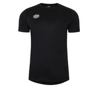 Umbro Optimus Training T-Shirt in Black | Size: 9-10 Years Umbro Black 9-10 Years