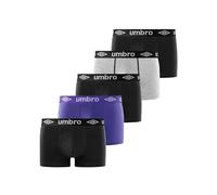 UMBRO Pack of 5 UMB/1/BCX5 Men's Boxer Shorts, Multicoloured, 2XL