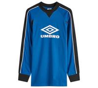 Umbro Panelled Long Sleeve Football Jersey Classic Blue
