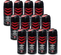 Umbro Power Deodorant Body Spray - 150ml - (12 Pack) - (With A FREE Fridge Magnet)