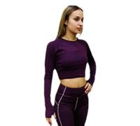 Umbro Pro Training Cropped Long Sleeve T-shirt Purple M Woman