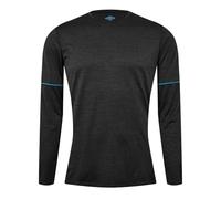 Umbro Pro Training Ls Marl Poly Tee,Black,L