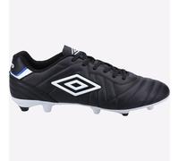 Umbro Mens Speciali Liga Leather Football Boots (6 UK) (Black/White)