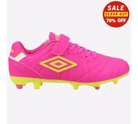 Umbro Speciali Liga Football Boot Kids | Boots | Hot Pink | UK Size 10