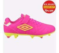 Umbro Speciali Liga Junior High Performance Football Boots Pink