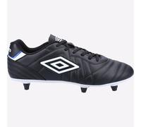Umbro Speciali Liga Soft Ground Football Boot Unisex Black/White UK Size 6