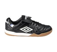 Umbro Speciali TR Leather Black/White Trainers - UK 7