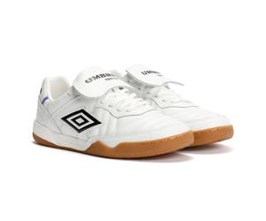 Umbro Speciali TR Leather White/Black Trainers - UK 9
