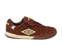 Umbro Speciali TR Suede Dark Brown/Cream Trainers - UK 5
